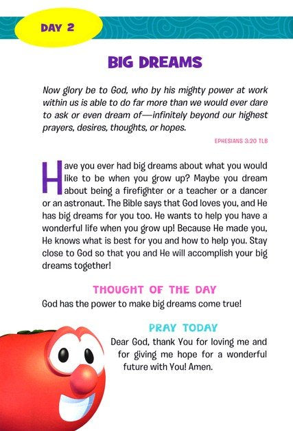 God's Word for Me: 365 Daily Devos for Girls (VeggieTales)