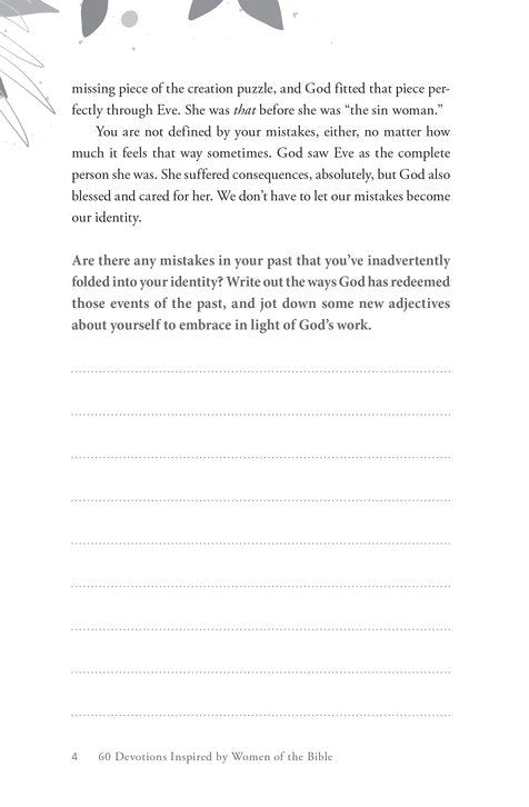 60 Devotions Inspired by Women of the Bible
