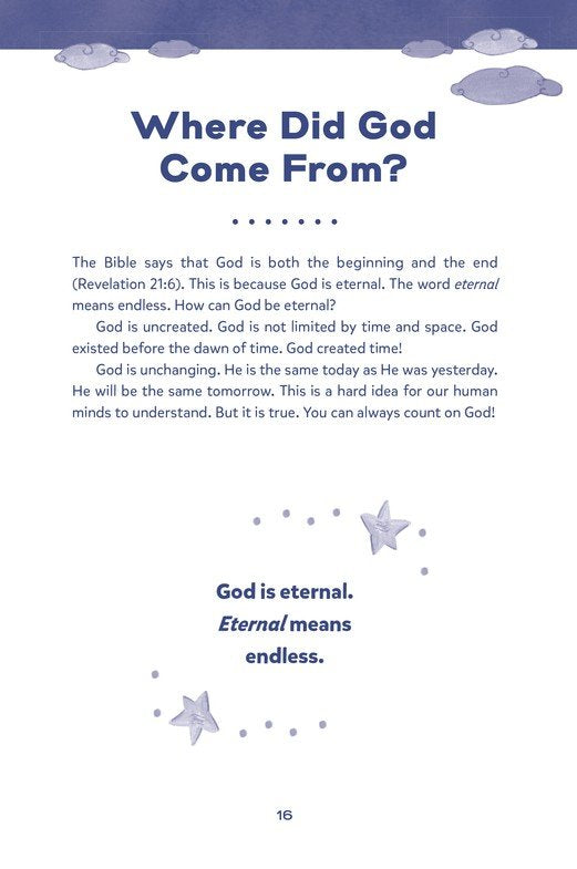 Dear God, I Have a Question: Honest Answers to Kids' Questions About Faith