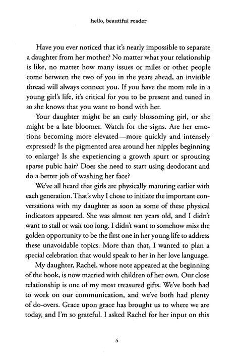 Before Your Tween Daughter Becomes a Woman: A Mom's Must-Have Guide