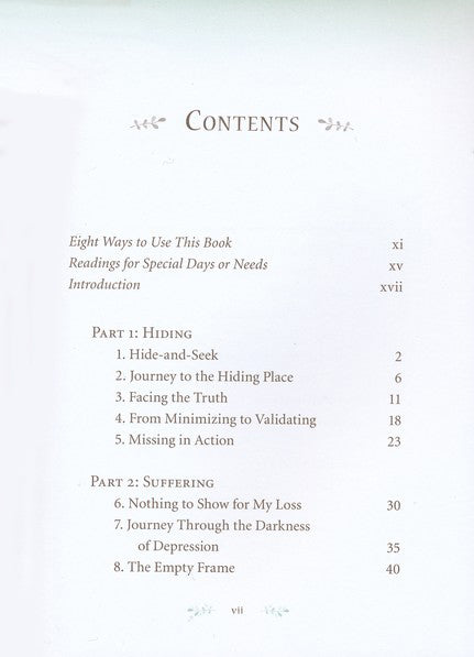 Grieving the Child I Never Knew: A Devotional for Comfort, hardcover