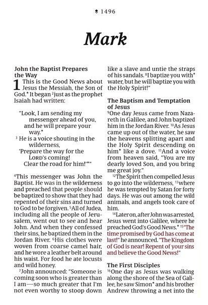 NLT Compact Giant Print Zipper Bible, LeatherLike, Woven Cross Gray, Red Letter (Filament-Enabled)