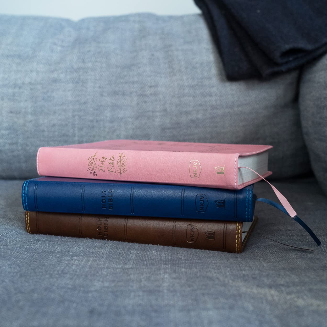 NKJV Bible for Kids, Leathersoft, Comfort Print, Pink