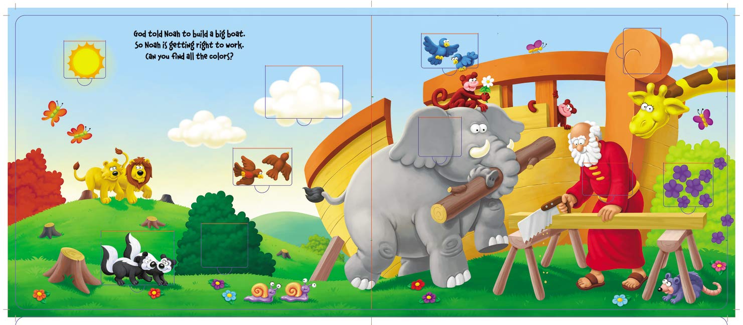 The Beginner's Bible: All Aboard Noah's Ark, Board Book