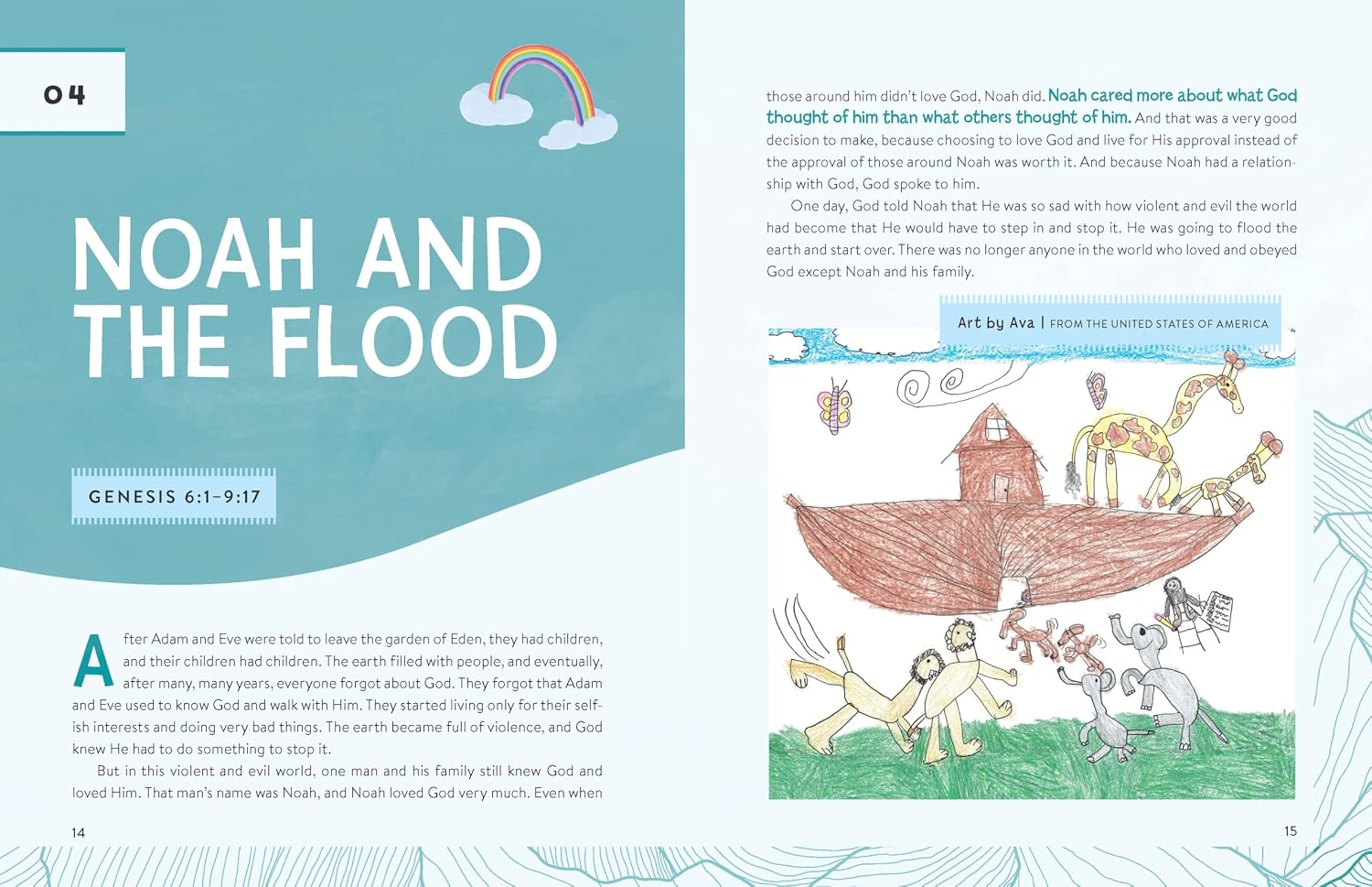 Love God Greatly Bible Storybook: With Illustrations from Children Around the World