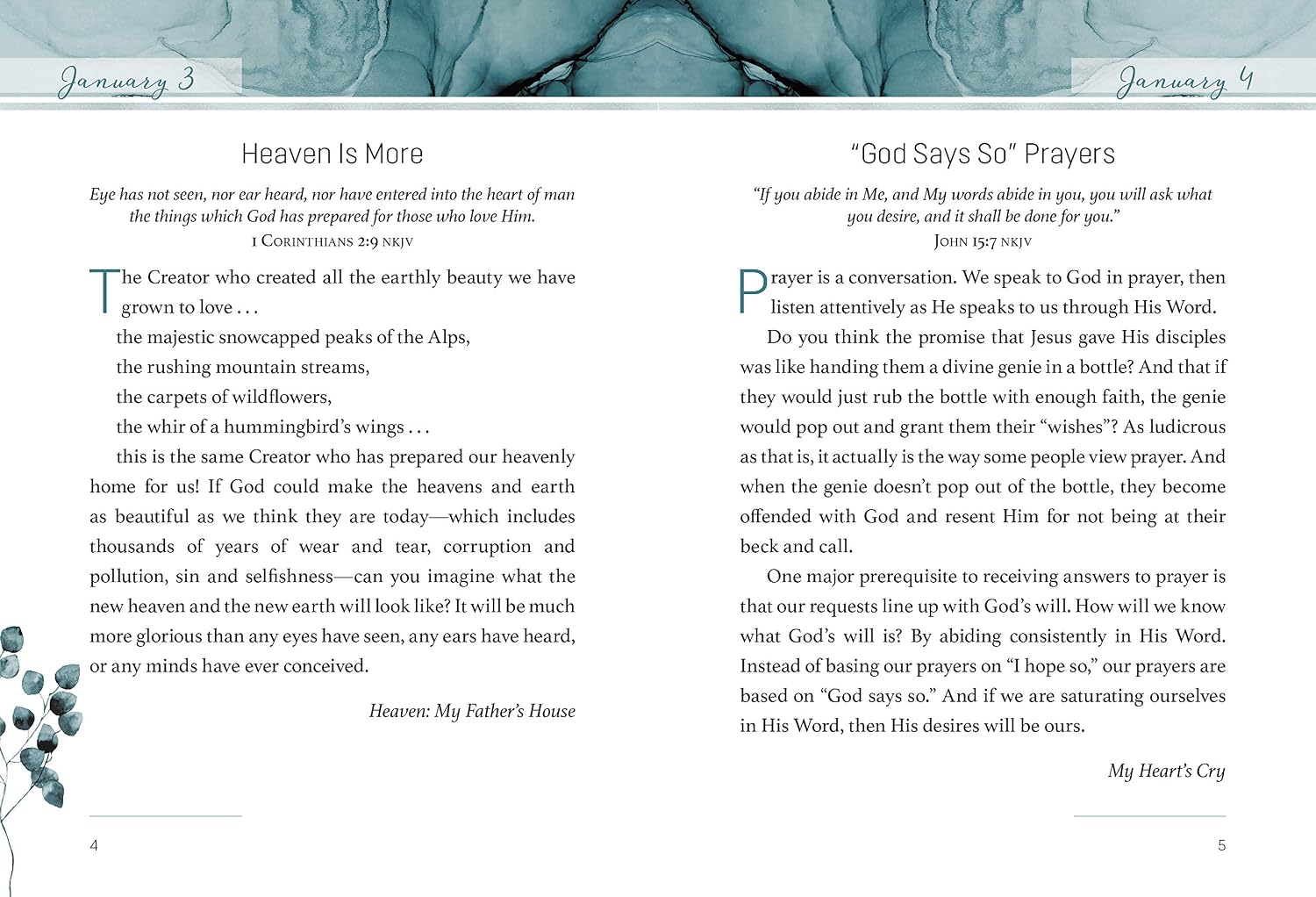The Joy of My Heart: Meditating Daily on God's Word (hardcover)