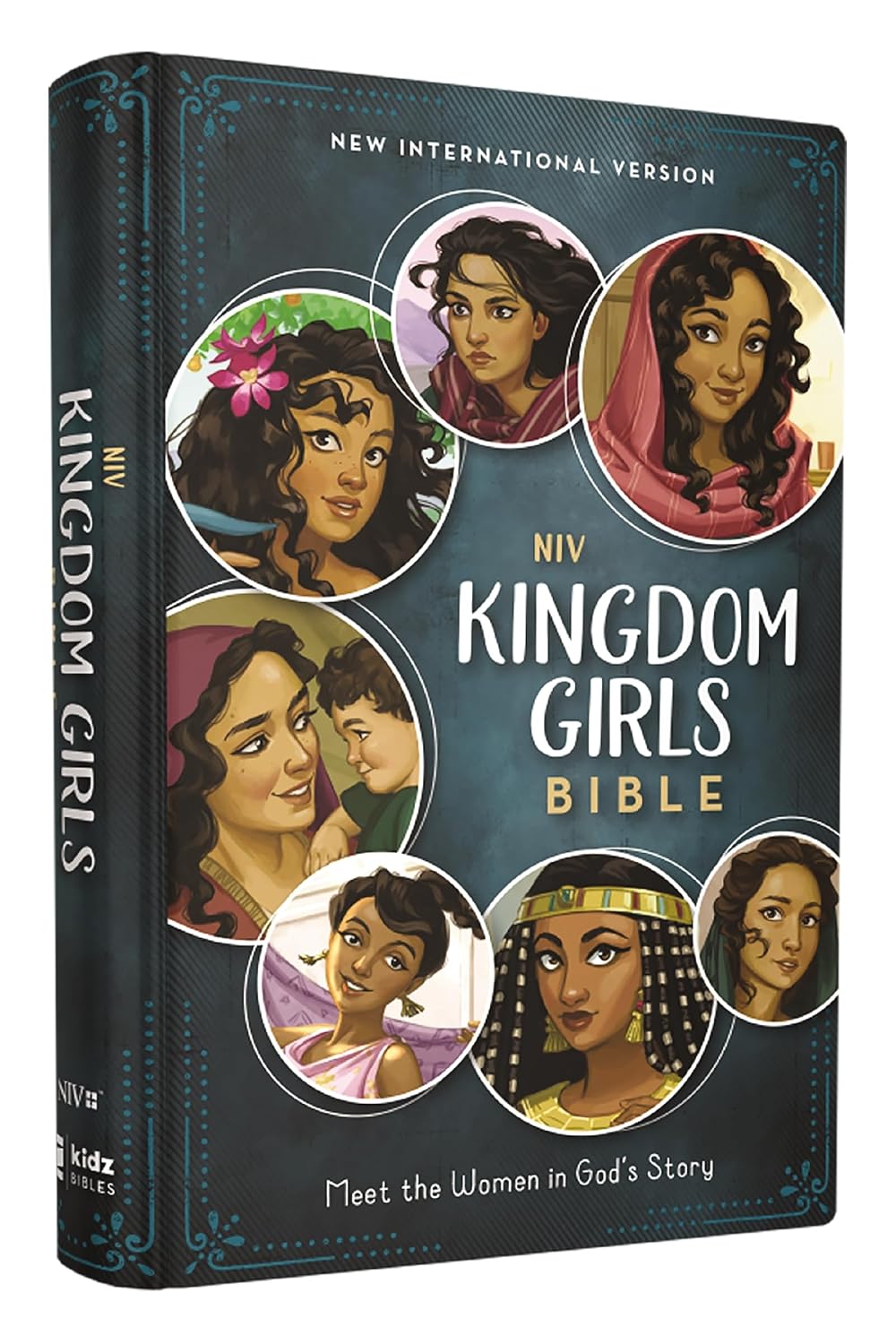 NIV Kingdom Girls Bible, Hardcover, Teal: Meet the Women in God's Story
