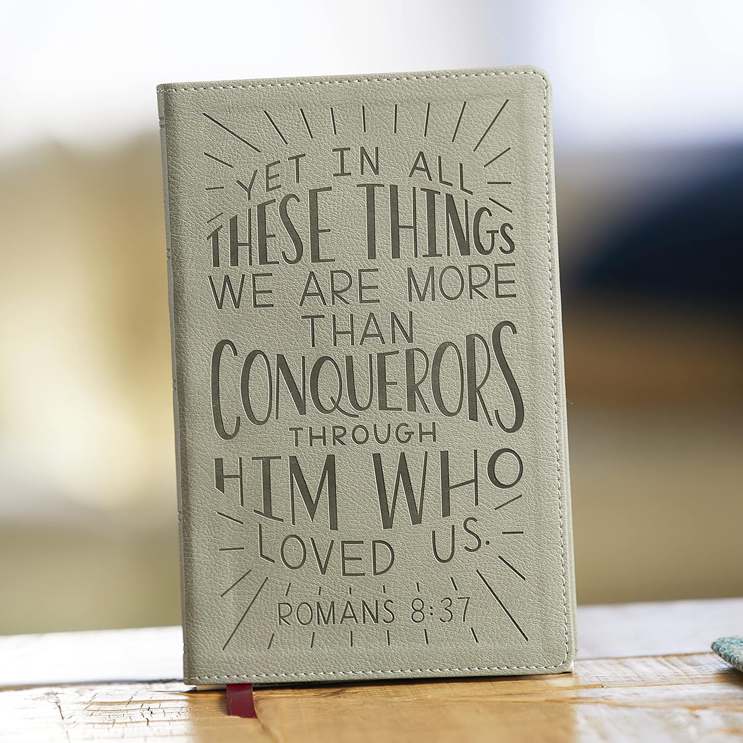 NKJV Bible for Kids, Verse Art Cover Collection, Leathersoft, Gray, Comfort Print