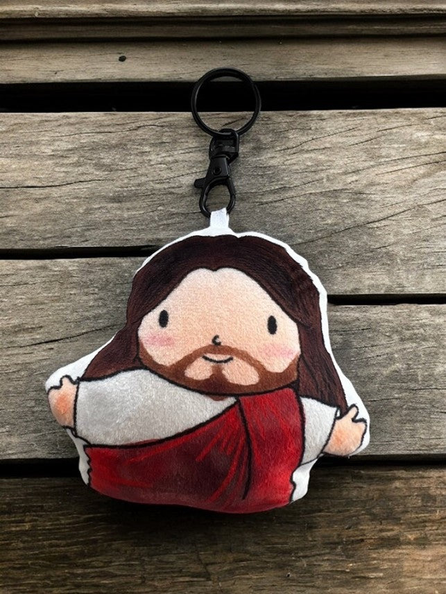 Plush Keychain with a Squeezable Texture by BebeLamb