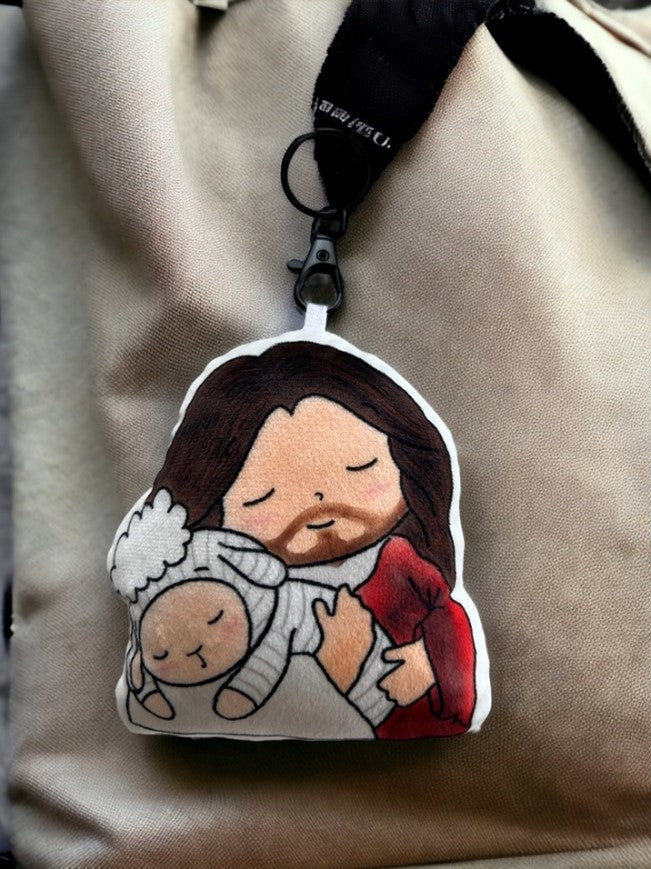Plush Keychain with a Squeezable Texture by BebeLamb