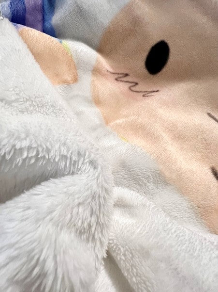 Soft Plush Flannel Blanket (Medium 50 x 60”) by BebeLamb