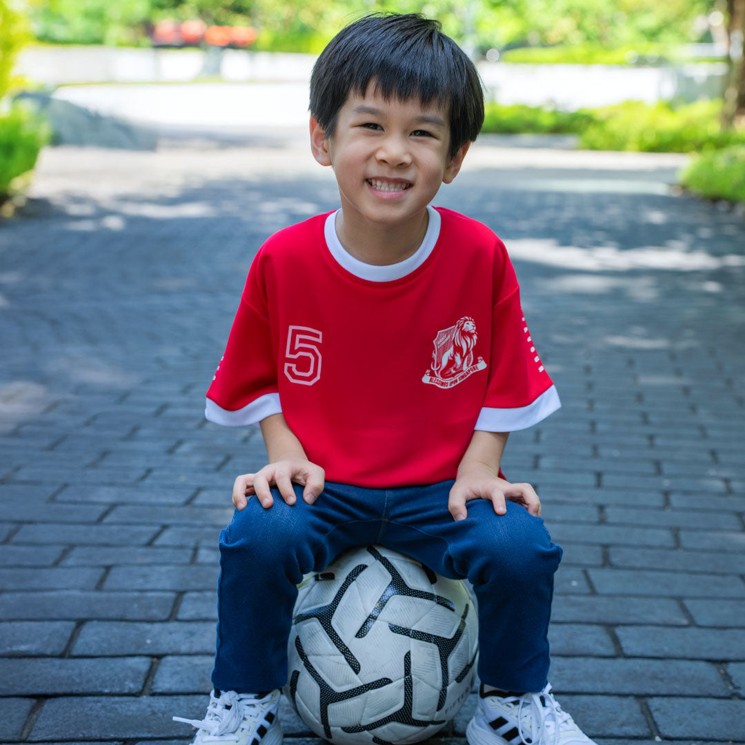 National Day Blessings Upon Singapore Jersey, Red