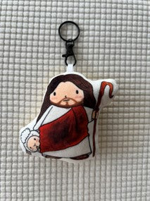 Plush Keychain with a Squeezable Texture by BebeLamb