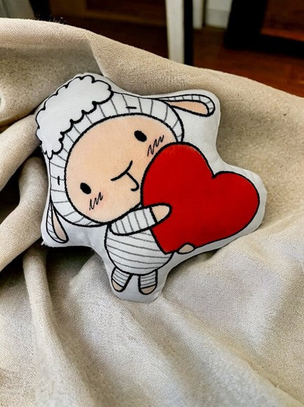 Huggable Plush Cushion 20cm by BebeLamb