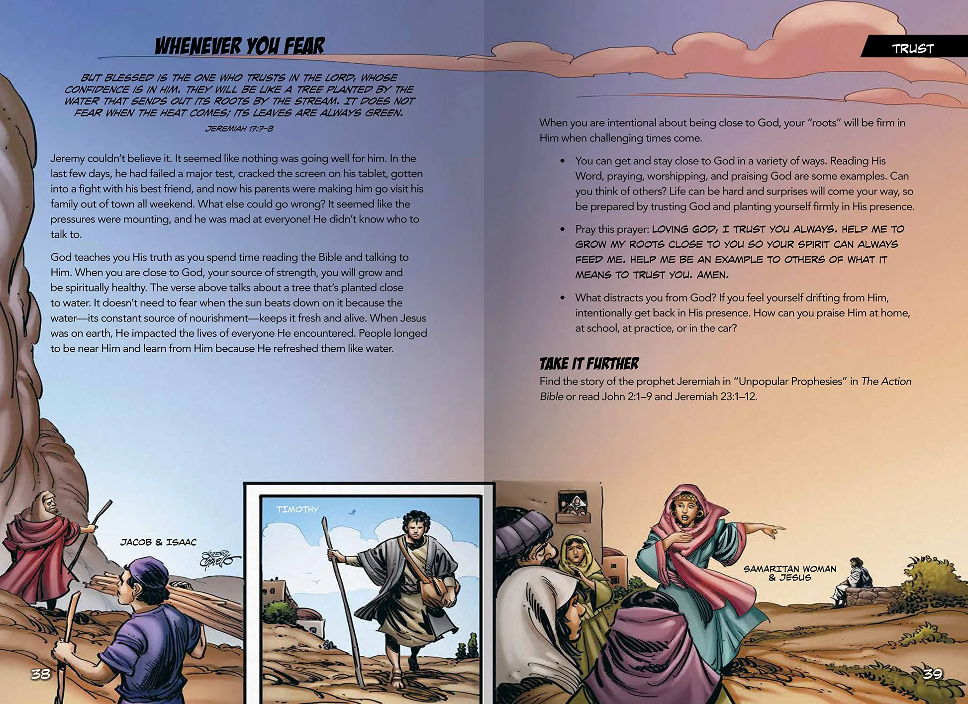 The Action Bible Anytime Devotions: 90 Ways to Help Kids Connect With God Anytime, Anywhere