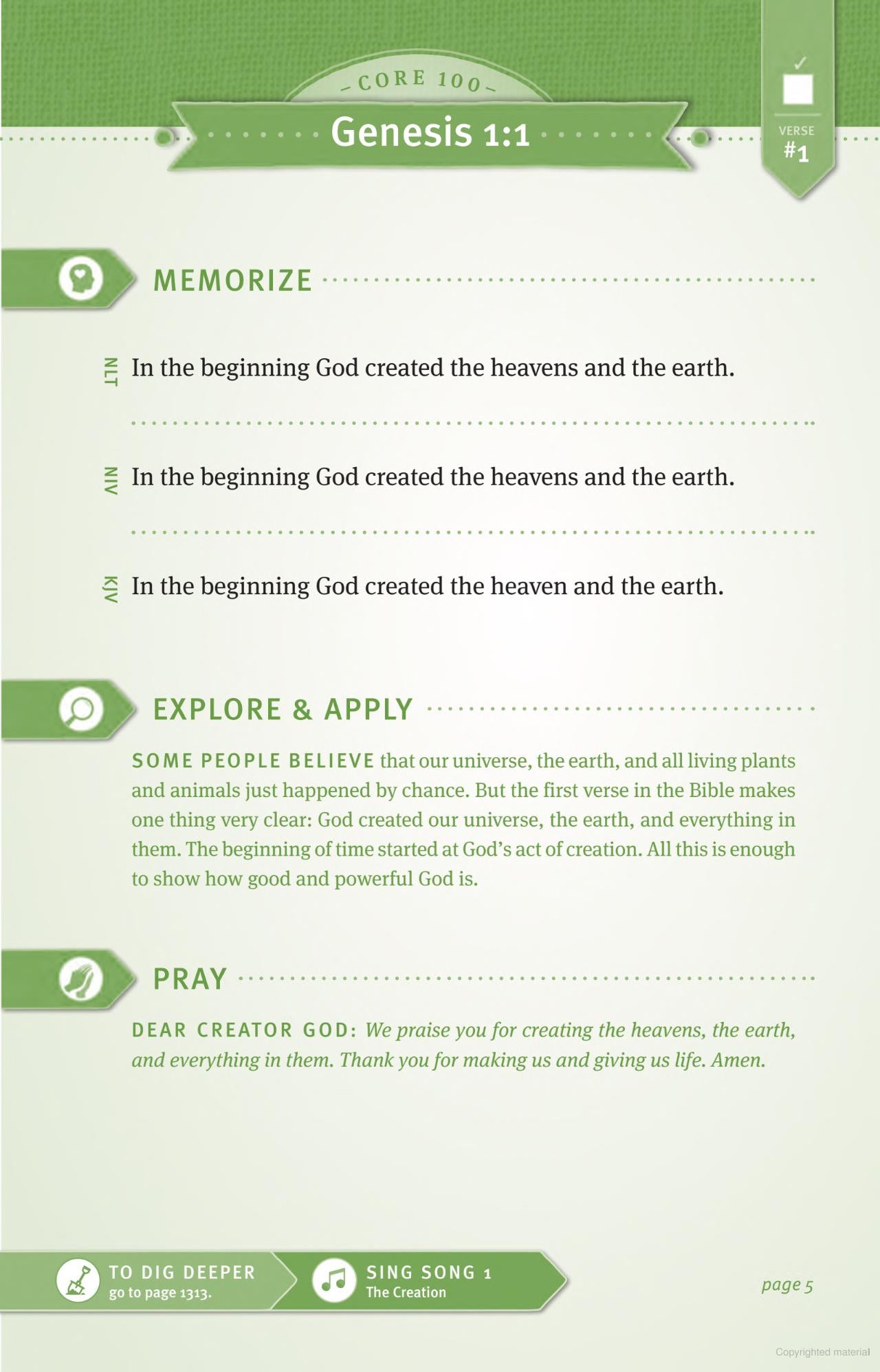 Hidden in My Heart Scripture Memory Bible, Hardcover