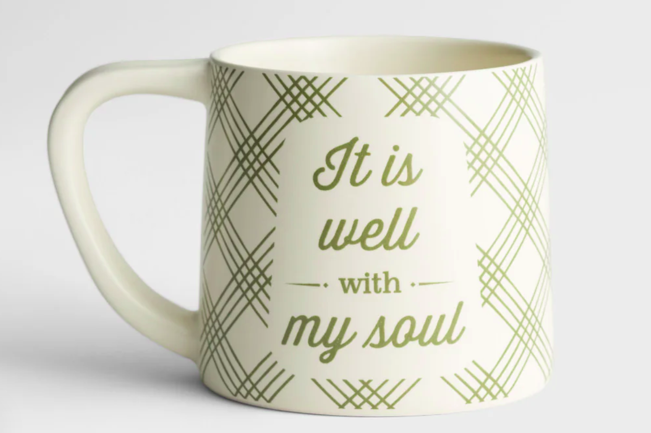Ceramic Mug, It Is Well With My Soul