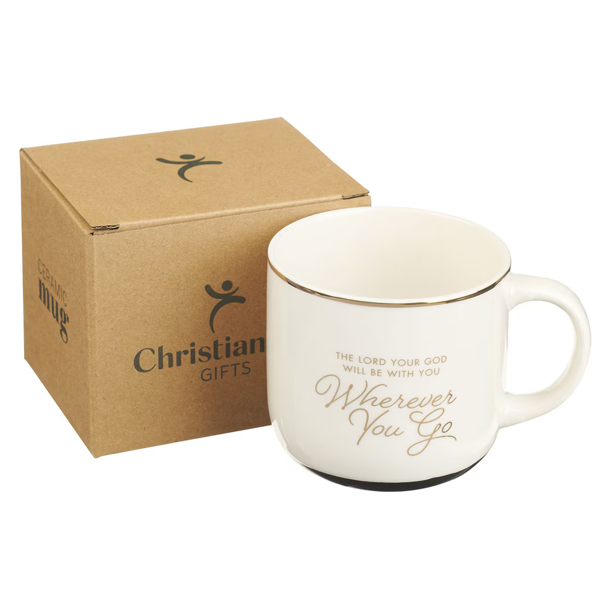 Ceramic Mug, Wherever You Go, White