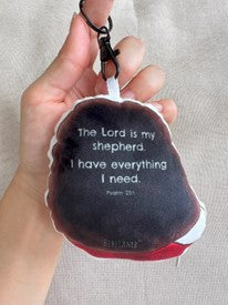 Plush Keychain with a Squeezable Texture by BebeLamb
