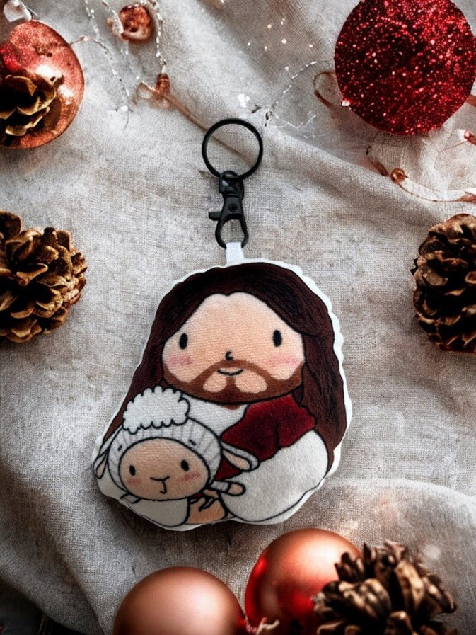 Plush Keychain with a Squeezable Texture by BebeLamb