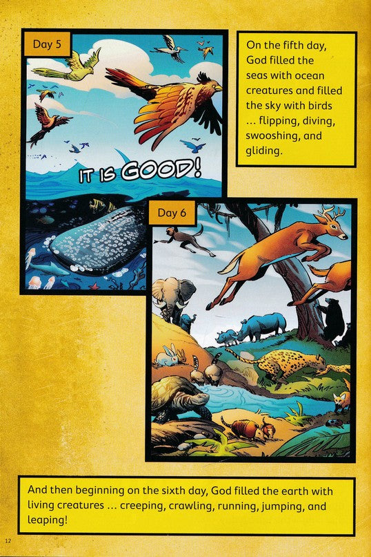 ROCKONLINE | New Creation Church | NCC | Joseph Prince | ROCK Bookshop | ROCK Bookstore | Star Vista | Children | Kids | Youth | Tween | God's Word | Comics | Scripture | | Bible | Illustrated | Action | The Action Storybook Bible | Free delivery for Singapore Orders above $50.