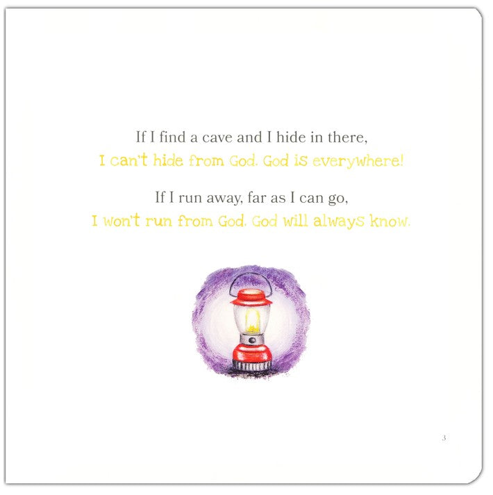 ROCKONLINE | New Creation Church | NCC | Joseph Prince | ROCK Bookshop | ROCK Bookstore | Star Vista | Children | Kids | Toddler | Preschooler | Scripture | Rhymes | Psalms | Boardbook | God Is Always With Me Boardbook | Free delivery for Singapore Orders above $50.