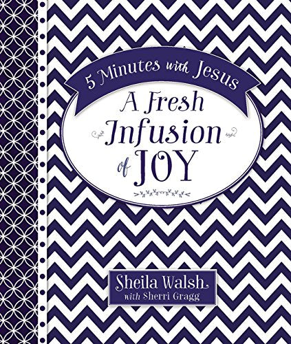 ROCKONLINE | New Creation Church | Joseph Prince | Devotionals | Victorious Living | Sheila Walsh | 5 Minutes with Jesus: A Fresh Infusion of Joy | Free delivery for Singapore orders above $50.