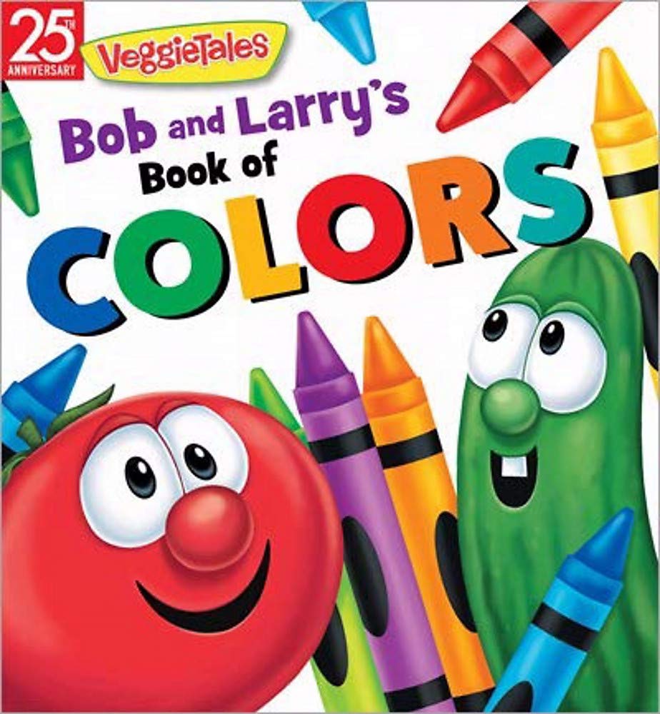 ROCKONLINE | New Creation Church | NCC | Joseph Prince | ROCK Bookshop | ROCK Bookstore | Star Vista | Children | Kids | Toddler | Preschooler | Bible Story | Christian Living | Boardbook | Bible | VeggieTales Bob and Larry's Book of Colors, Boardbook | Free delivery for SG orders above $50.