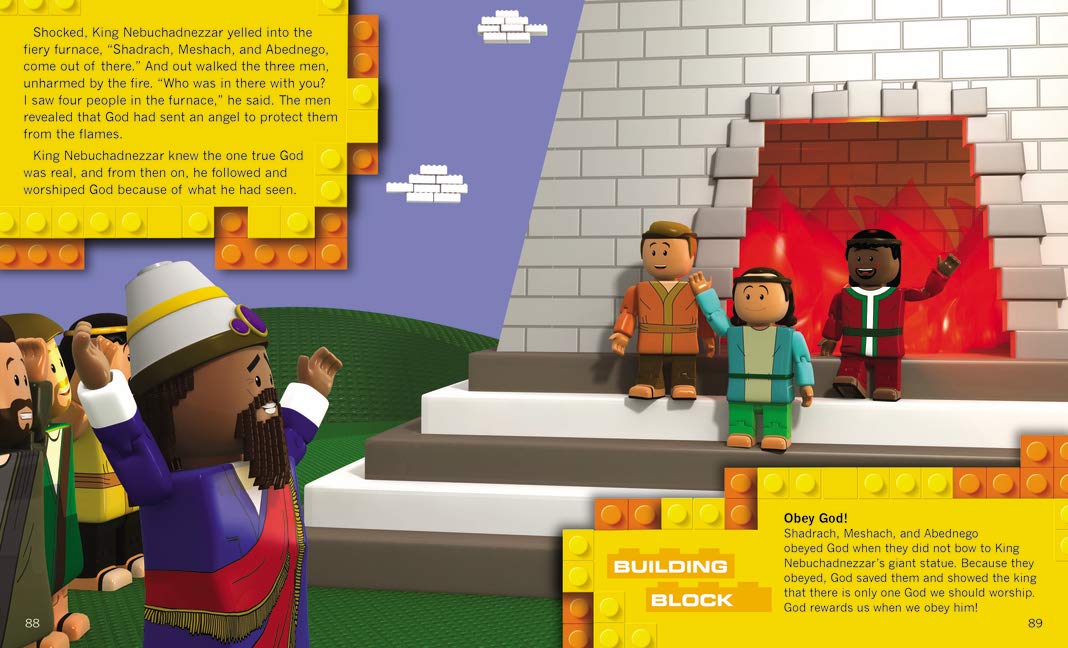 ROCKONLINE | New Creation Church | NCC | Joseph Prince | ROCK Bookshop | ROCK Bookstore | Star Vista | Children | Kids | Bible Story | Illustrated Bible | Christian Living | Boardbook | Bible | Brick Builder's Illustrated Bible, hardcover | Free delivery for SG orders above $50.