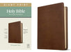 ROCKONLINE | NLT Personal Size Giant Print, Leatherlike, Rustic Brown (Filament Bible App) | Tyndale | New Creation Church | NCC | Joseph Prince | ROCK Bookshop | ROCK Bookstore | Star Vista | Free delivery for Singapore Orders above $50.
