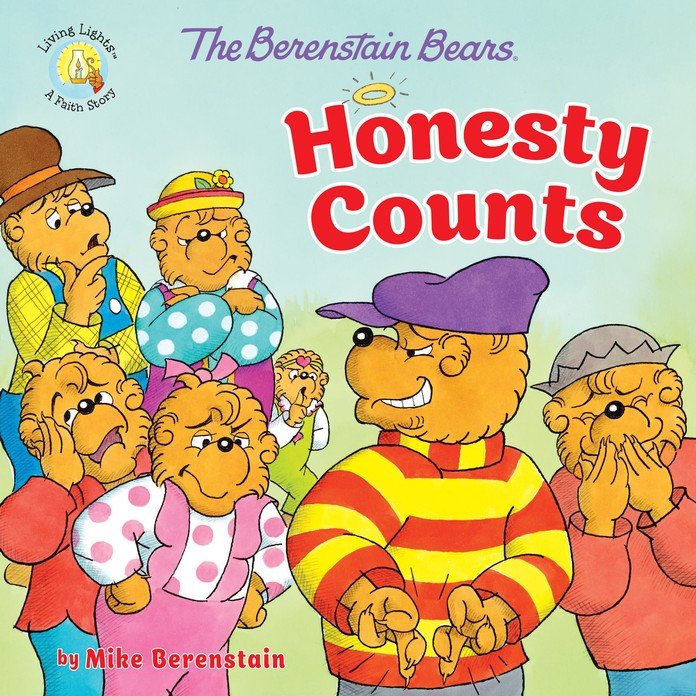 ROCKONLINE | New Creation Church | NCC | Berenstain Bears Honesty Counts | Joseph Prince | ROCK Bookshop | ROCK Bookstore | Star Vista | Children | Kids | Preschooler | Christian Living | Christian Values | Free delivery for SG orders above $50.