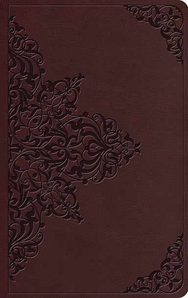 ROCKONLINE | New Creation Church | NCC | Joseph Prince | ROCK Bookshop | ROCK Bookstore | Star Vista | ESV Value Thinline Bible, Trutone Chestnut Filigree | Free delivery for Singapore Orders above $50.