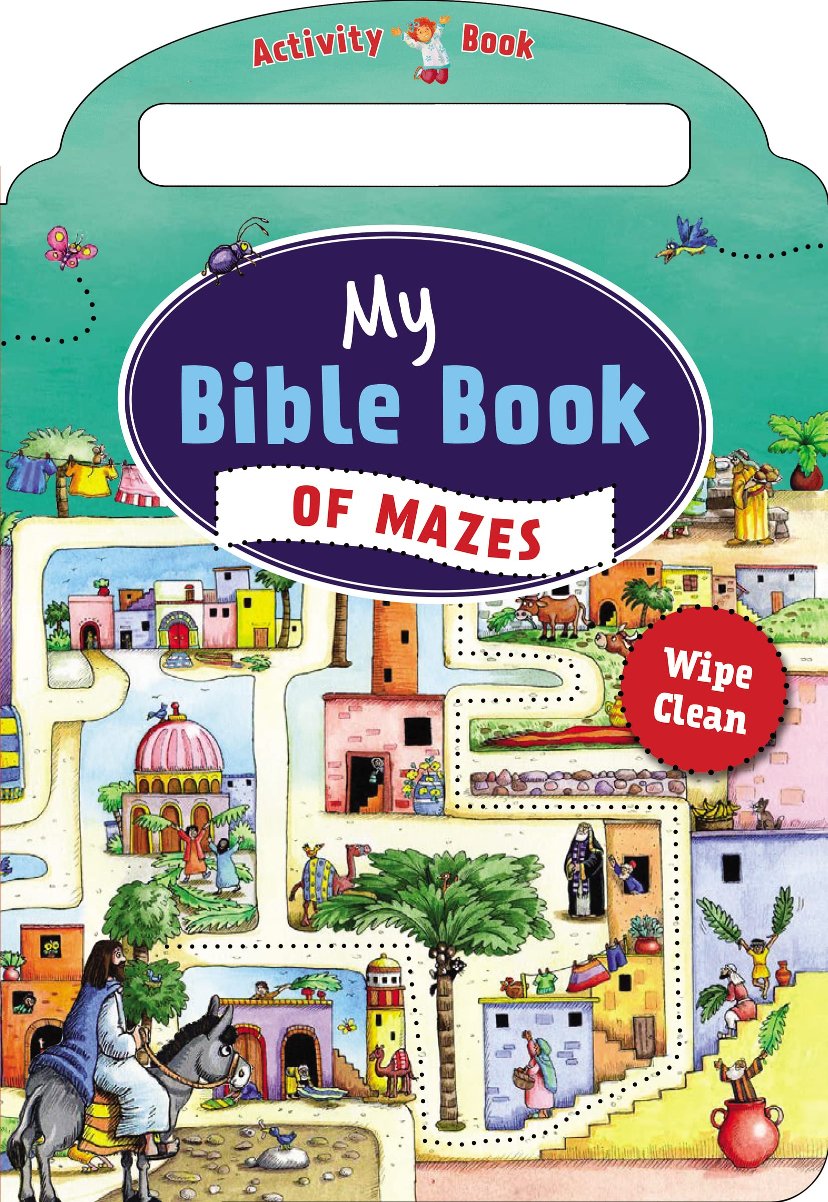 My Bible Book of Mazes, Wipe Clean Board book