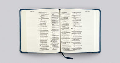 ROCKONLINE | New Creation Church | NCC | Joseph Prince | ROCK Bookshop | ROCK Bookstore | Star Vista | ESV | ESV Journaling Bible, TruTone, Deep Teal, Fleur-de-lis Design | Journaling | Note-taking | Free delivery for Singapore Orders above $50.