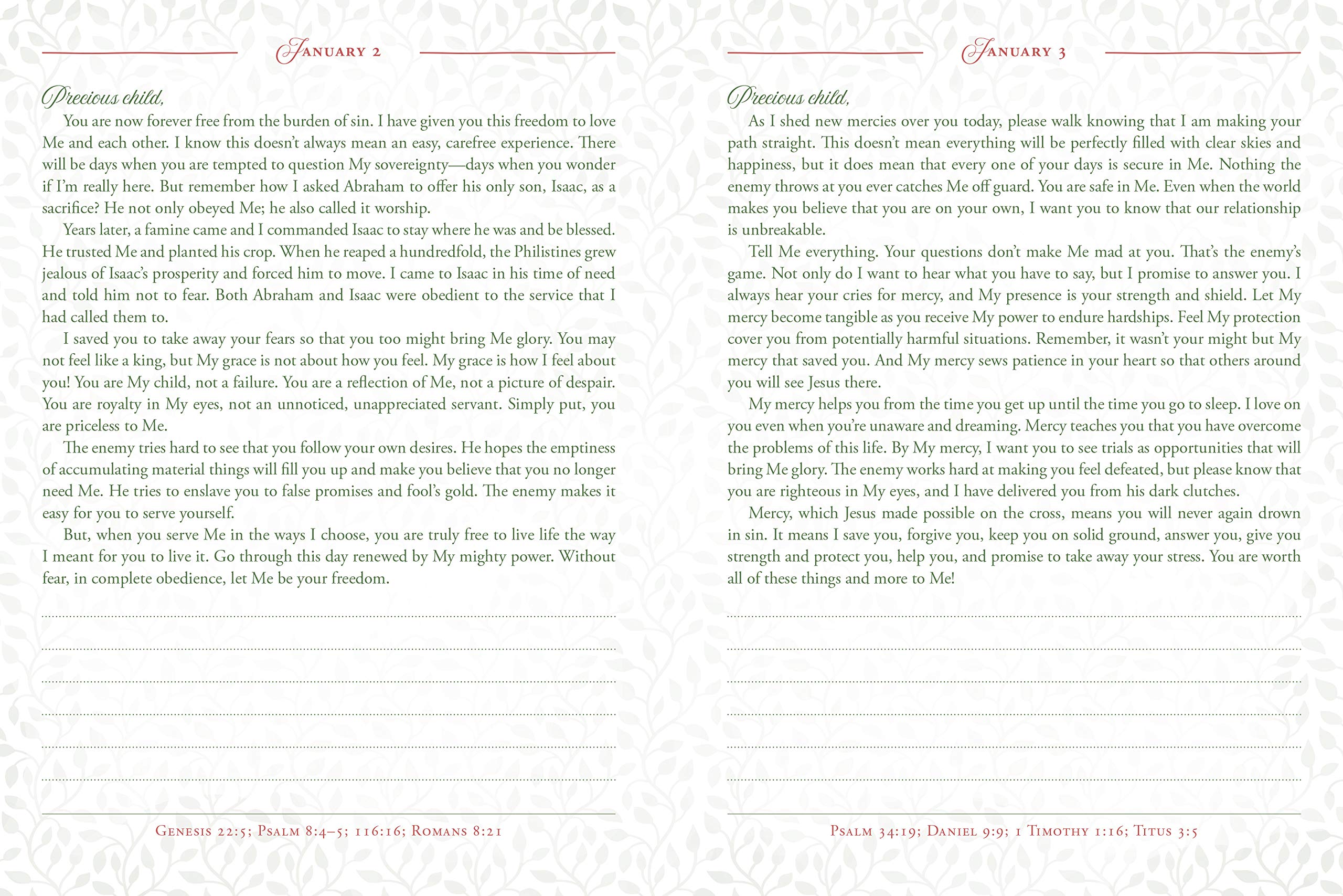 ROCKONLINE | Come, Follow Me Daily Devotional Journal: 365 Life-Changing Messages from Your Heavenly Father | Hardcover | Dayspring | Christian Living | Women | Christian Women | Devotional | Quiet Time | New Creation Church | NCC | Joseph Prince | ROCK Bookshop | ROCK Bookstore | Star Vista | Free delivery for Singapore Orders above $50.