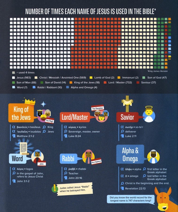 Bible Infographics for Kids: Epic Guide to Jesus: Samaritans, Prodigals, Burritos, and How to Walk on Water (hardcover)