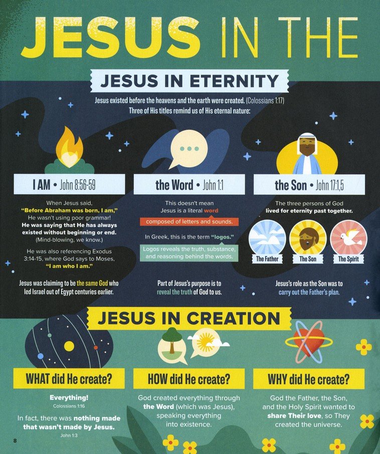 Bible Infographics for Kids: Epic Guide to Jesus: Samaritans, Prodigals, Burritos, and How to Walk on Water (hardcover)