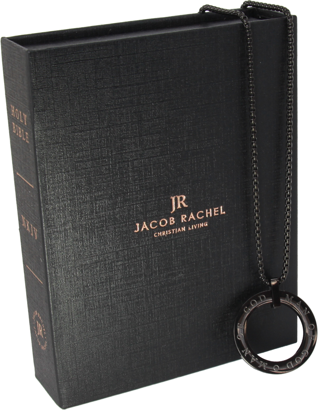 ROCKONLINE | New Creation Church | NCC | Joseph Prince | ROCK Bookshop | ROCK Bookstore | Star Vista | Lifestyle | Christian Gifts | Christian Accessories | Necklace | Scriptures | Man of God Unity Pendant Necklace by Jacob Rachel | Free delivery for Singapore Orders above $50.