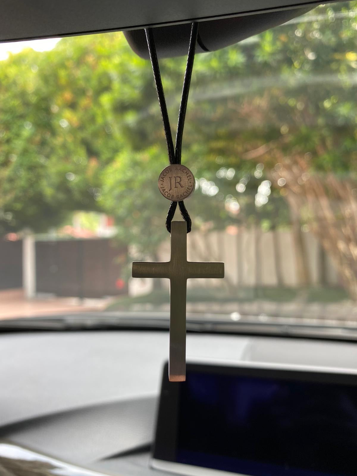 ROCKONLINE | New Creation Church | NCC | Joseph Prince | ROCK Bookshop | ROCK Bookstore | Star Vista | Lifestyle | Car Charm | Ladies | Gift | Cross Charm | Car Cross | Car Cross by Jacob Rachel | Free delivery for Singapore Orders above $50.