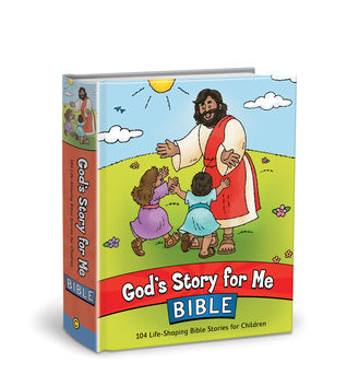 ROCKONLINE | New Creation Church | NCC | Joseph Prince | ROCK Bookshop | ROCK Bookstore | Star Vista | Children | Kids | Preschooler | Bible Stories | Christian Living | Bible | God's Story for Me Bible, Hardcover | Free delivery for Singapore Orders above $50.