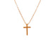 ROCKONLINE | New Creation Church | NCC | Joseph Prince | ROCK Bookshop | ROCK Bookstore | Star Vista | Lifestyle | Mothers | Ladies | Gift | Necklace | Earrings | Bangle | Scriptures | Mini Cross Pendant Necklace Rose Gold  by Jacob Rachel | Free delivery for Singapore Orders above $50.
