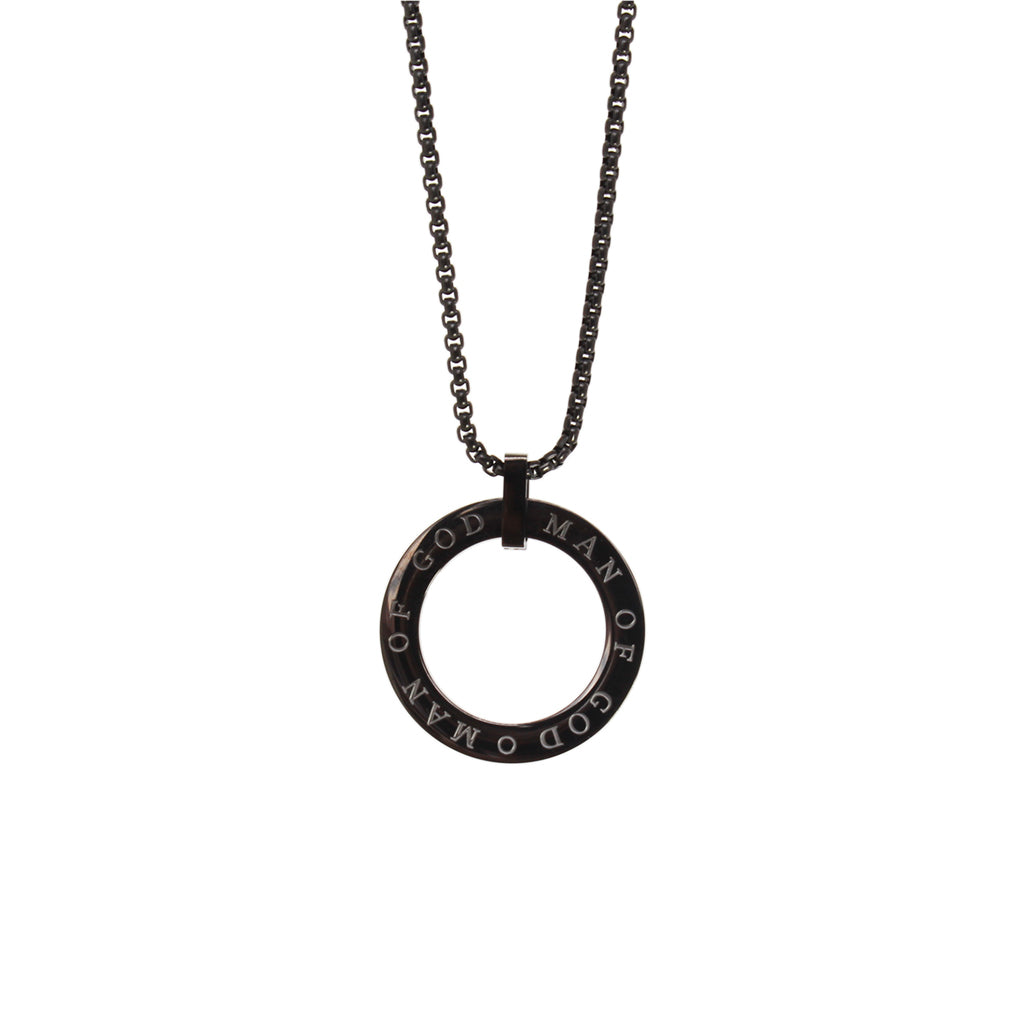 ROCKONLINE | New Creation Church | NCC | Joseph Prince | ROCK Bookshop | ROCK Bookstore | Star Vista | Lifestyle | Christian Gifts | Christian Accessories | Necklace | Scriptures | Man of God Unity Pendant Necklace by Jacob Rachel | Free delivery for Singapore Orders above $50.