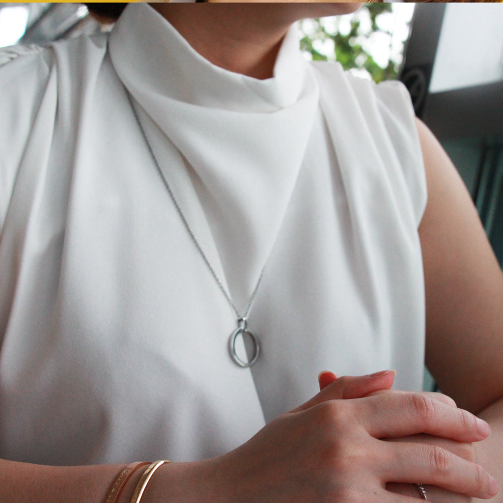 ROCKONLINE | New Creation Church | NCC | Joseph Prince | ROCK Bookshop | ROCK Bookstore | Star Vista | Lifestyle | Christian Gifts | Christian Accessories | Necklace | Scriptures | Armor of God Unity Pendant Necklace by Jacob Rachel | Women | Free delivery for Singapore Orders above $50.