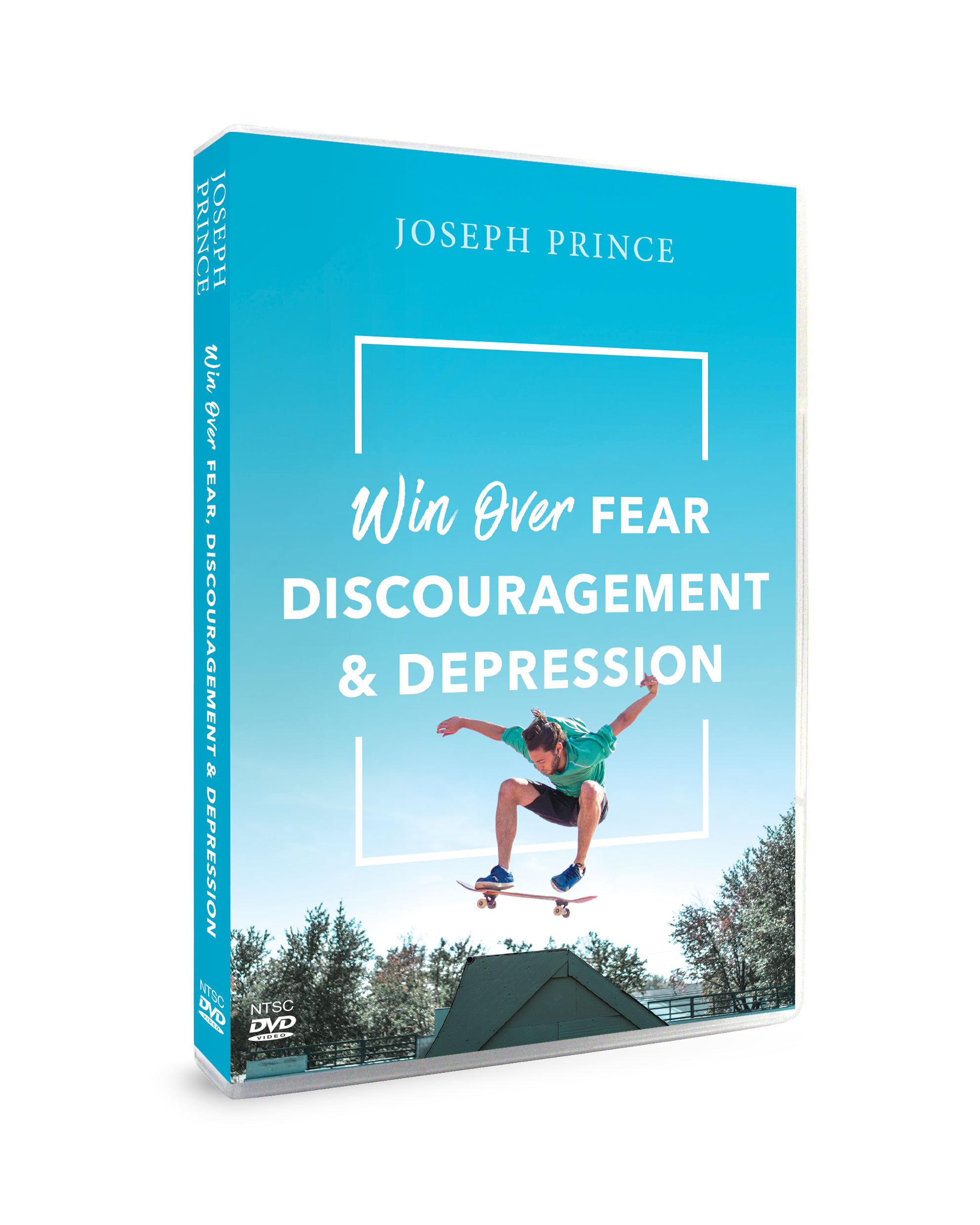 ROCKONLINE | New Creation Church | NCC | DVD Sermon | Joseph Prince | Win Over Fear, Discouragement And Depression | Rock Bookshop | Rock Bookstore | Star Vista | Free delivery for Singapore orders above $50.