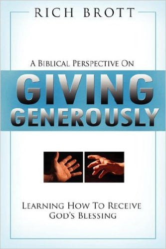 ROCKONLINE | New Creation Church | NCC | Joseph Prince | ROCK Bookshop | ROCK Bookstore | Star Vista | A Biblical Perspective On Giving Generously | Rich Brott  | Free delivery for Singapore Orders above $50.
